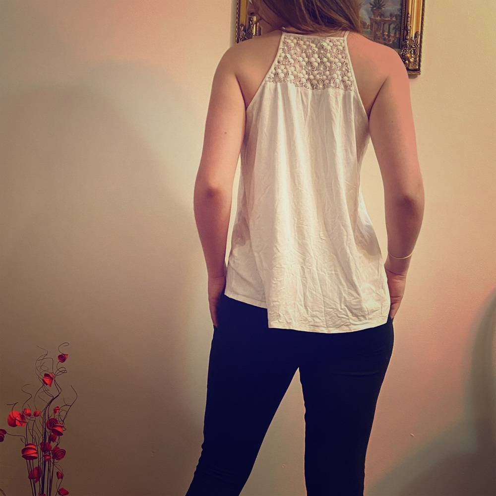 Print/Halter Top